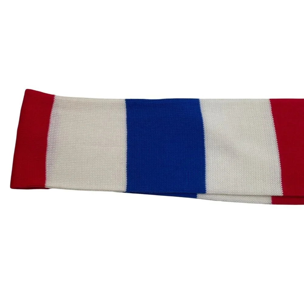 Vintage Netherlands Holland Dutch Football Soccer Team Scarf Red White Blue